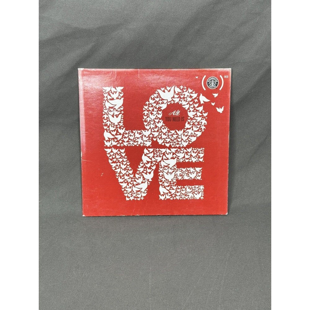 Starbucks All You Need Is Love CD 2009 Promo Paul McCartney U2 Dave Matthews
